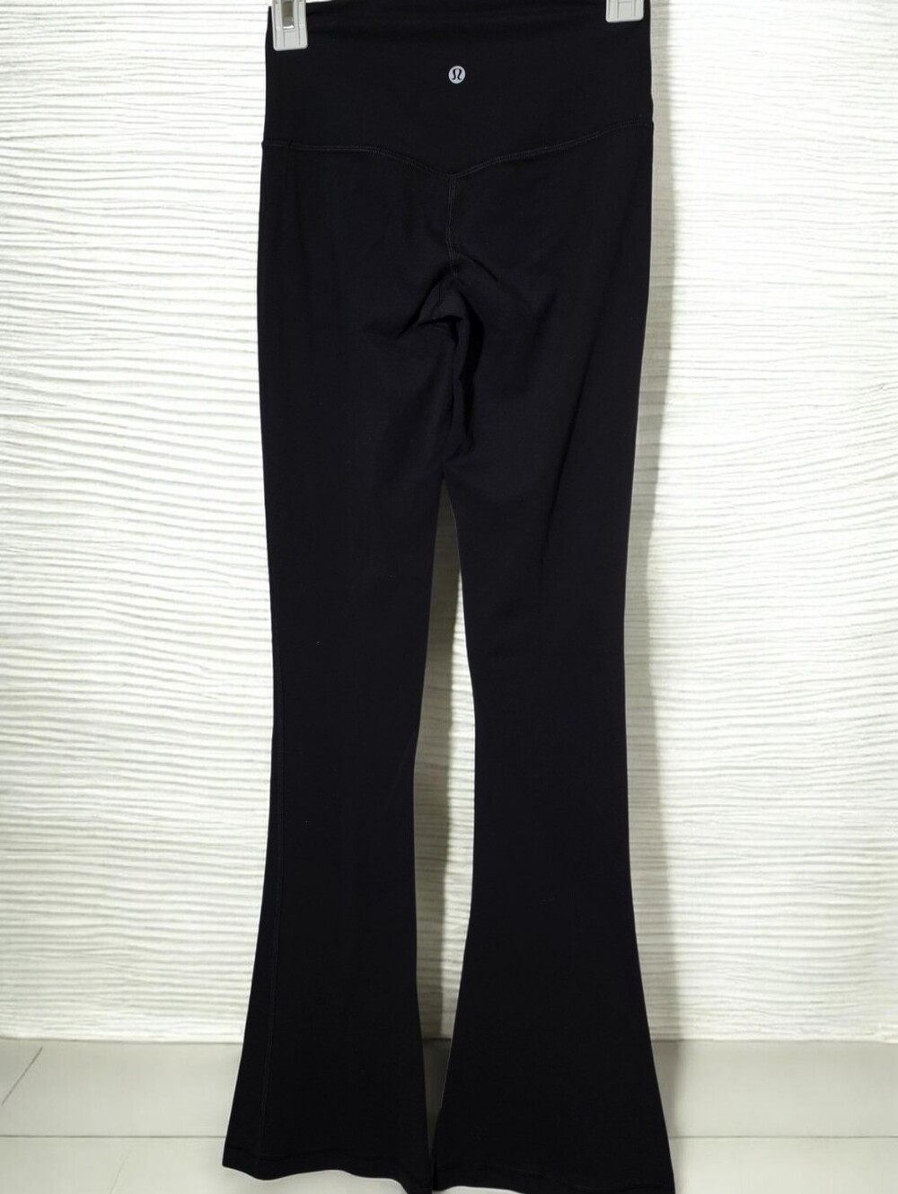 Black Lululemon High-Rise Flare Leggings